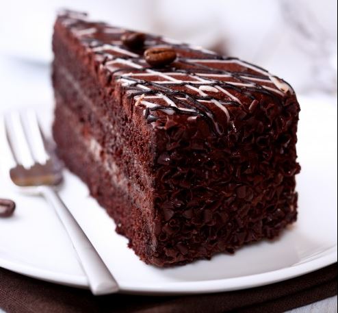 Chocolate Cake Slice