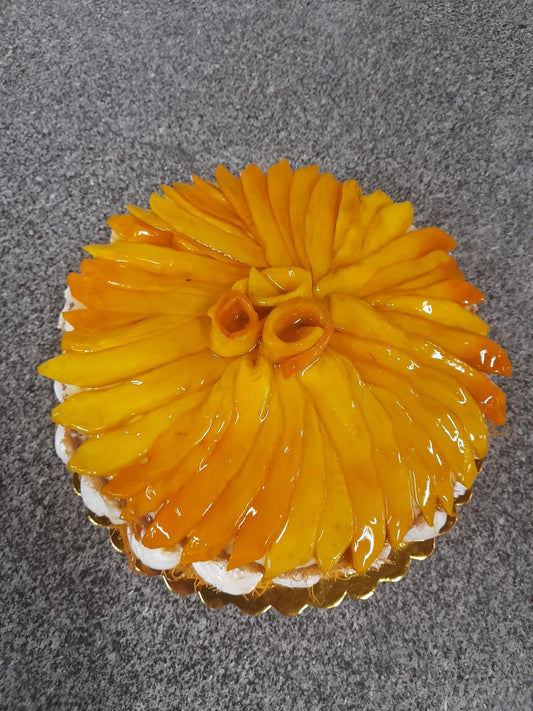 Konafa with Mango