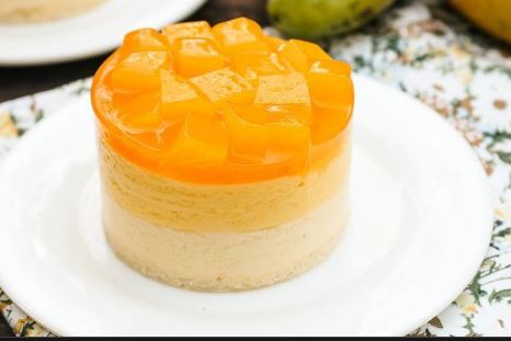 Mango Mousse Slice